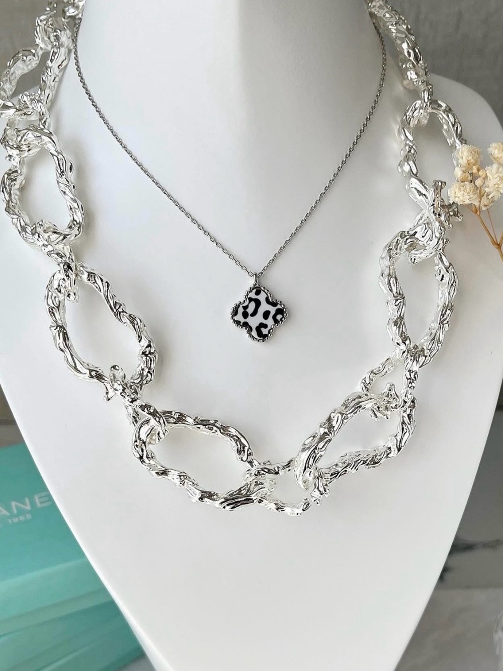 Park Lane “Icon-White Leopard” Necklace! BNIB!!